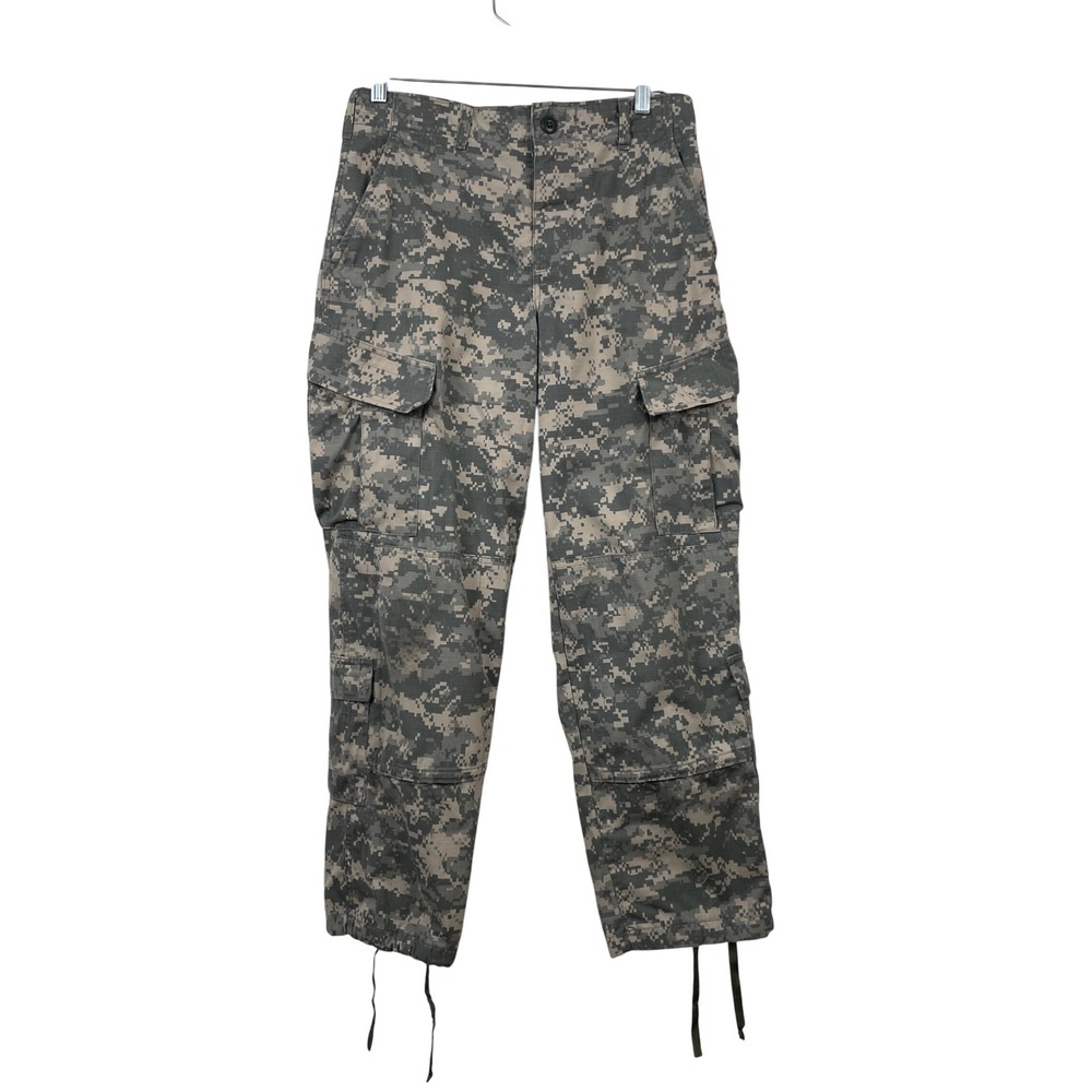 US Army ACU‎ Digital Camo Cargo Pants Small Short Ripstop Combat Trousers UCP